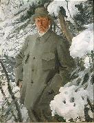 Anders Zorn The Painter Bruno Liljefors, oil painting reproduction